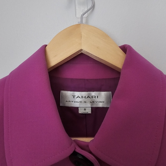 Magenta Tahari Blazer Jacket (size 8) - Picture 3 of 12